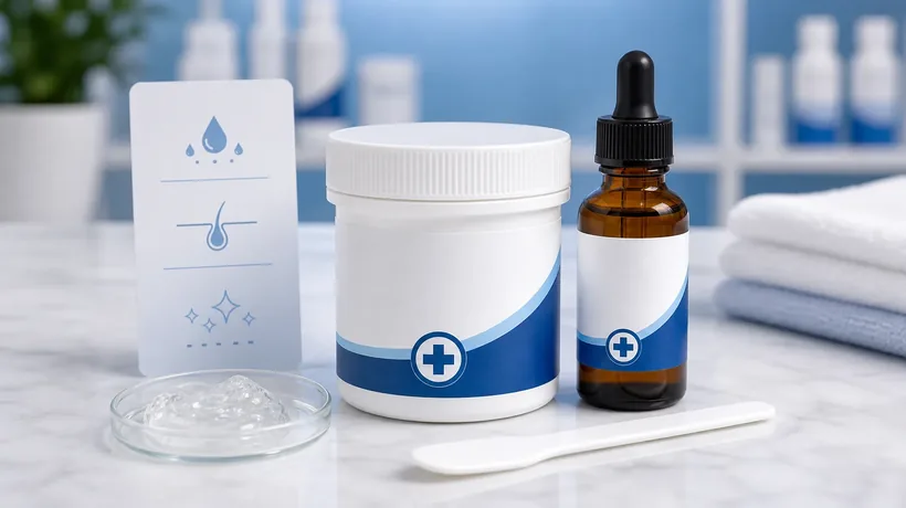 Acne dermatology support