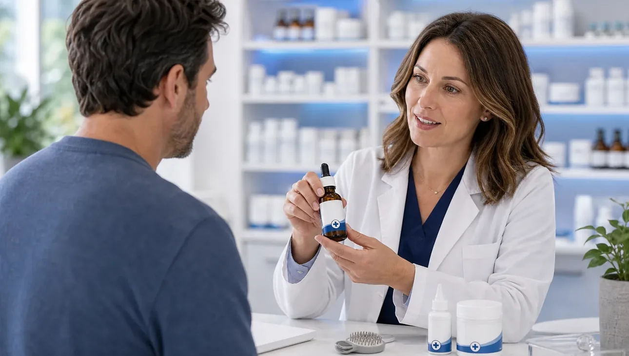 Hair health compounding products and scalp support supplies