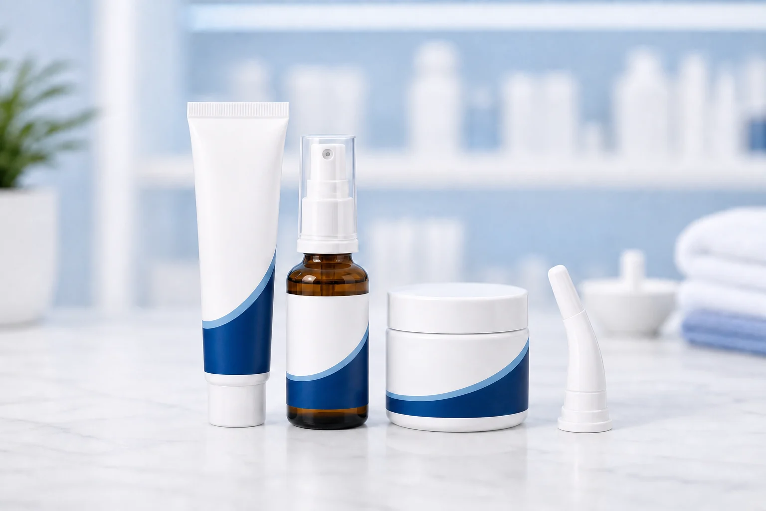 Moisturizing nasal ointment and gel products