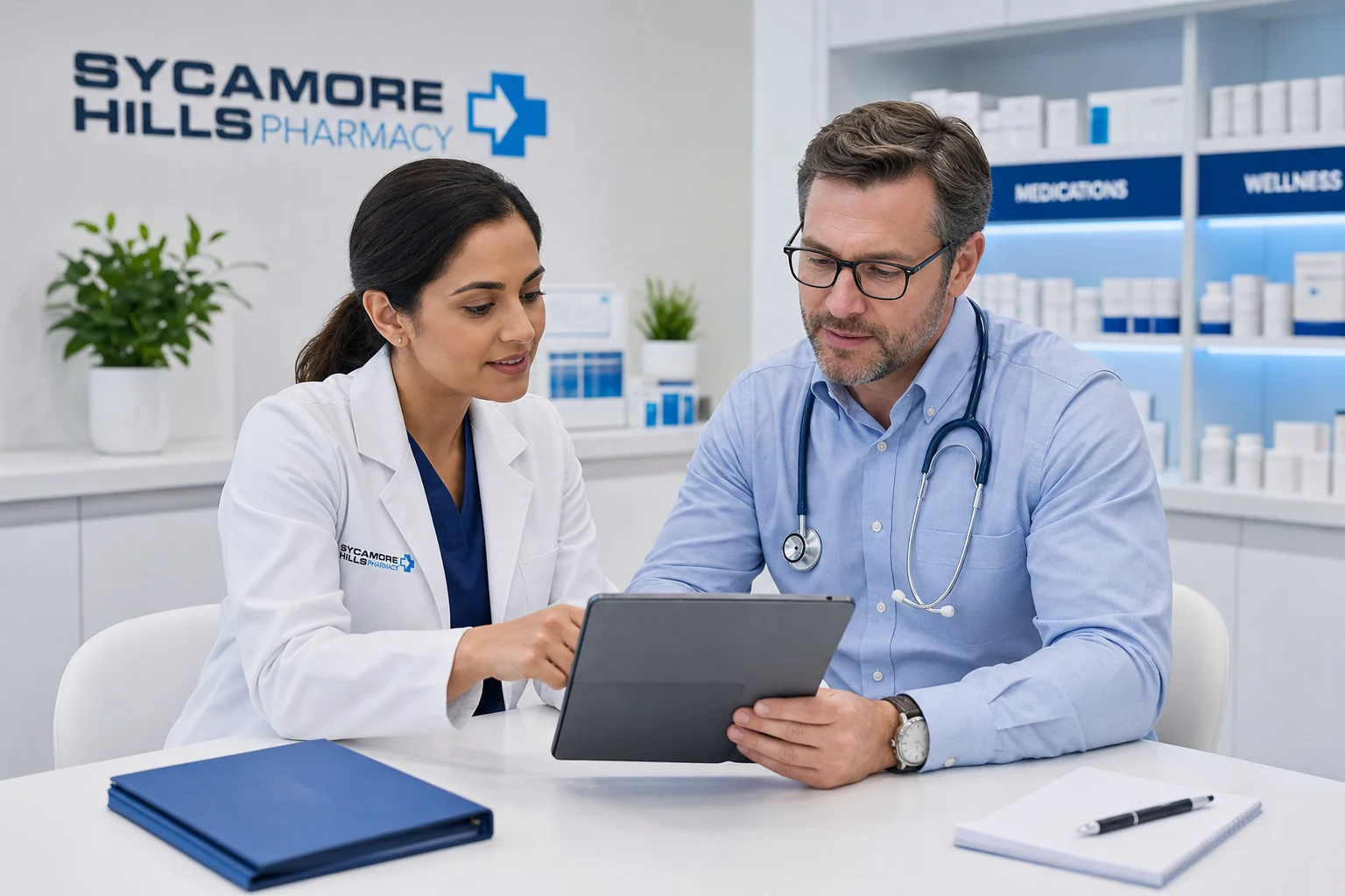 Provider partnership pharmacy consultation