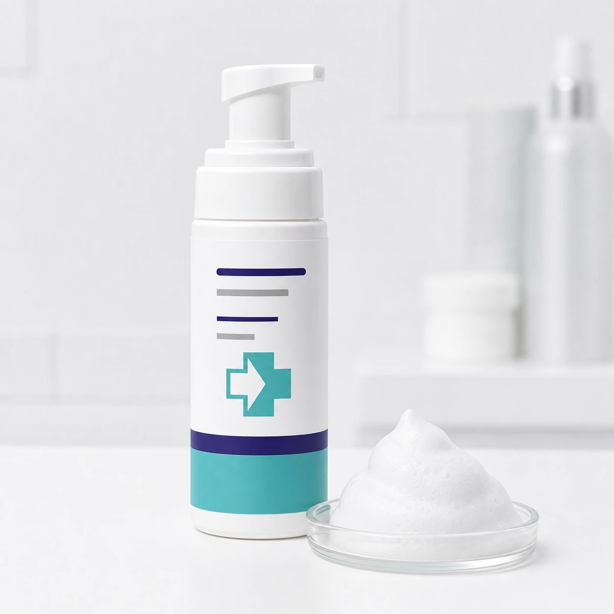 Sycamore Hills branded dermatology foam