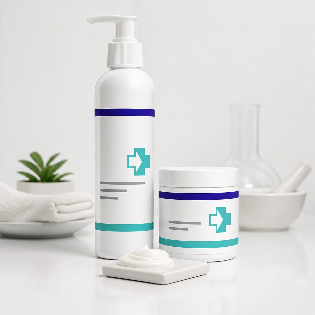 Sycamore Hills branded dermatology lotion